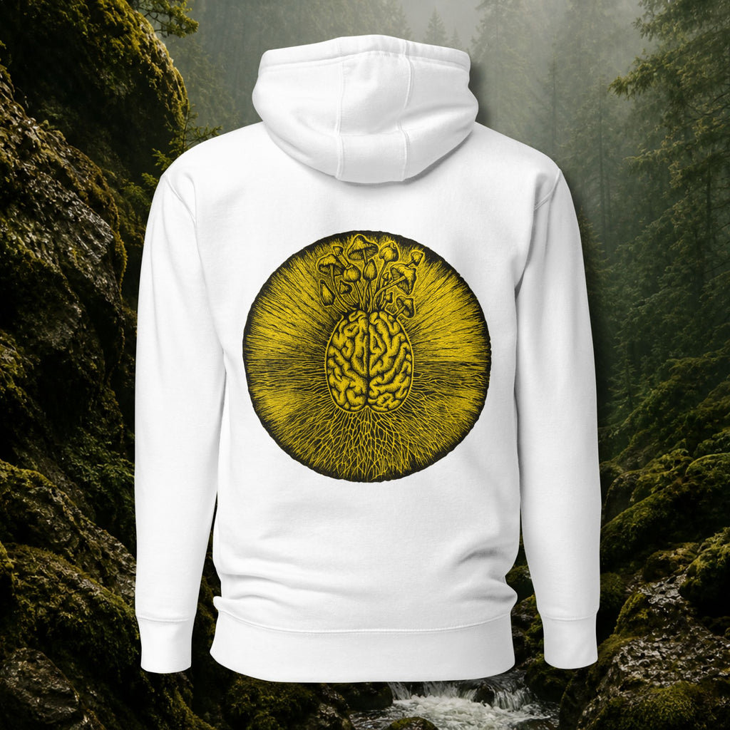The Mycelial Halo Hoodie – Radiant Edition