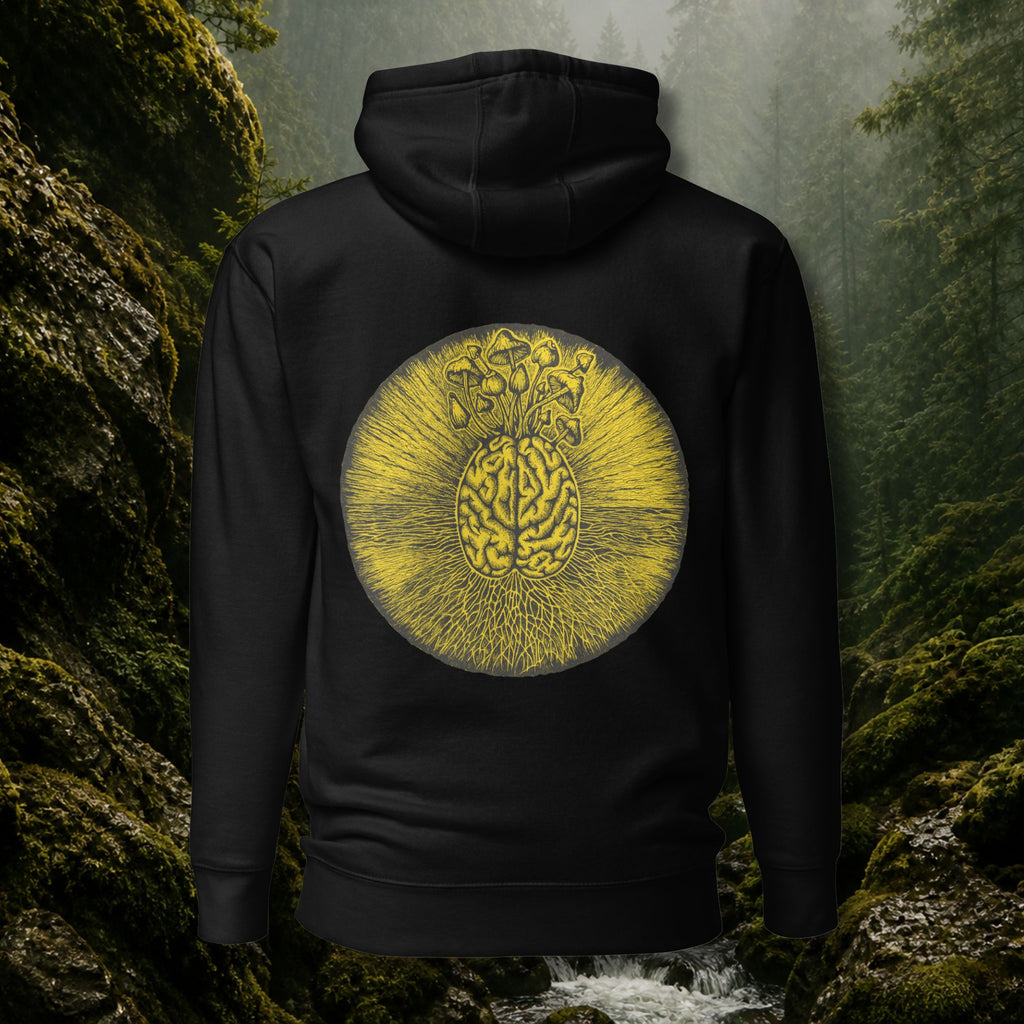 The Mycelial Halo Hoodie – Radiant Edition