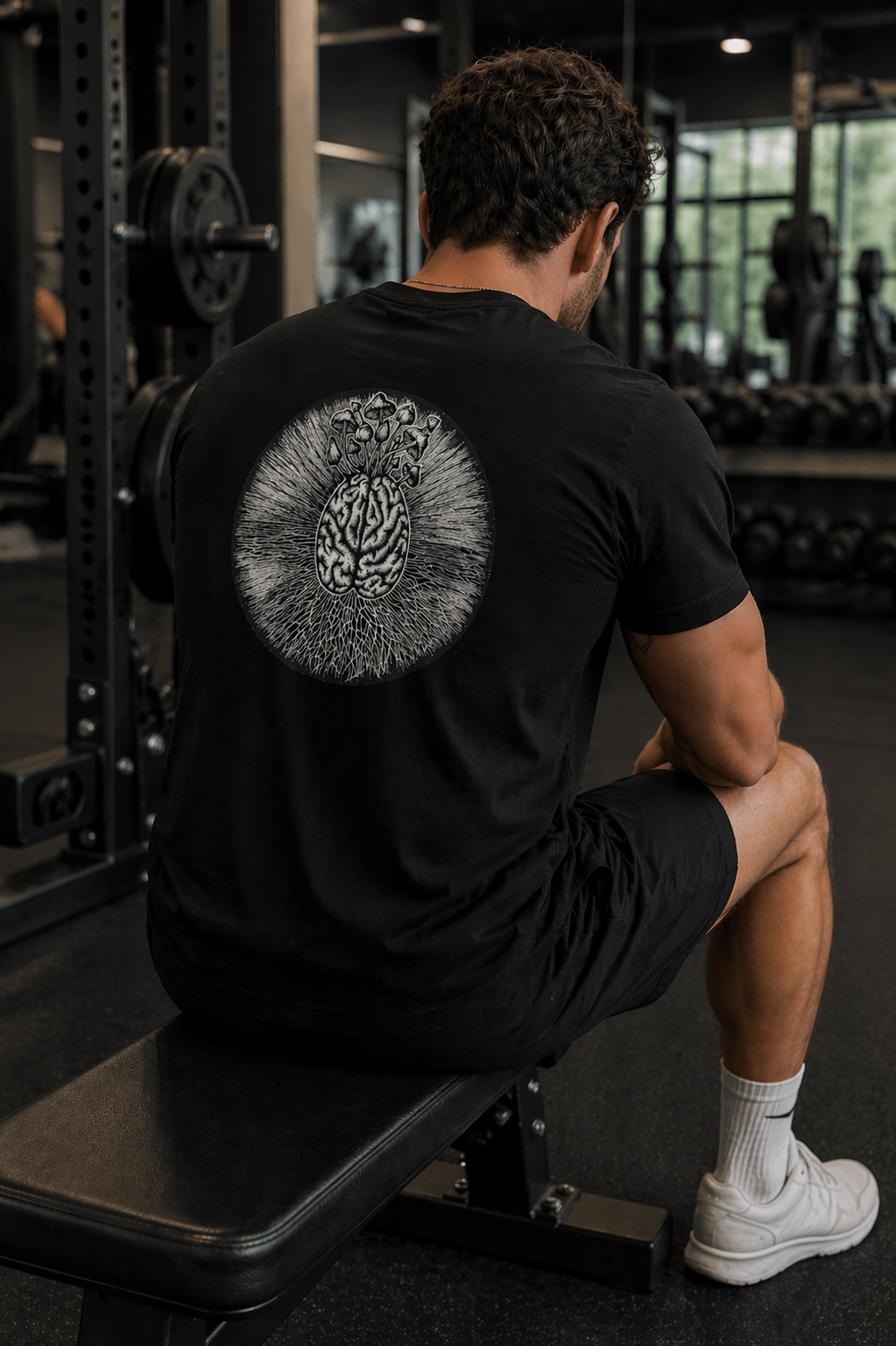The Mycelial Halo – Monochrome Edition
