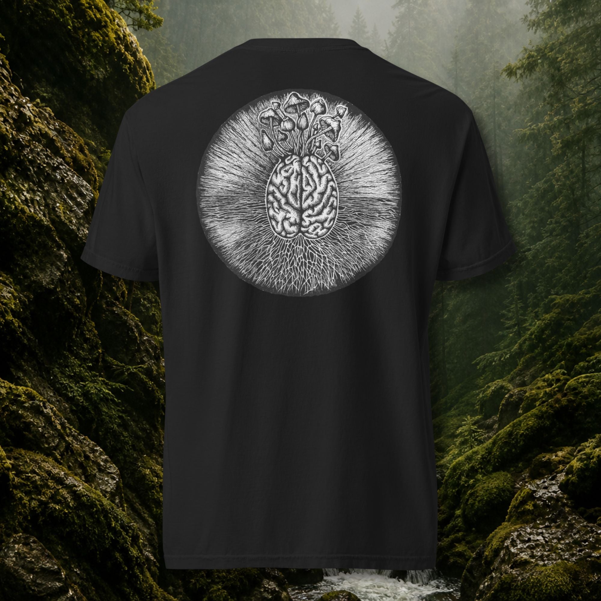 The Mycelial Halo – Monochrome Edition