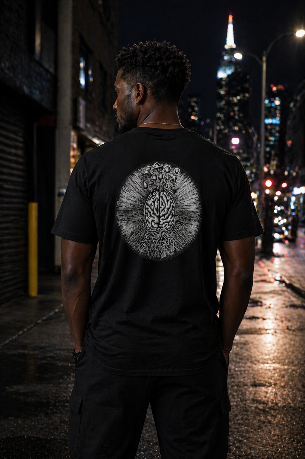 The Mycelial Halo – Monochrome Edition