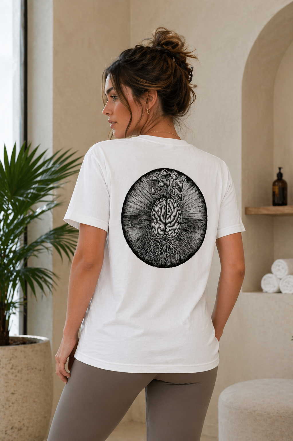 The Mycelial Halo – Monochrome Edition
